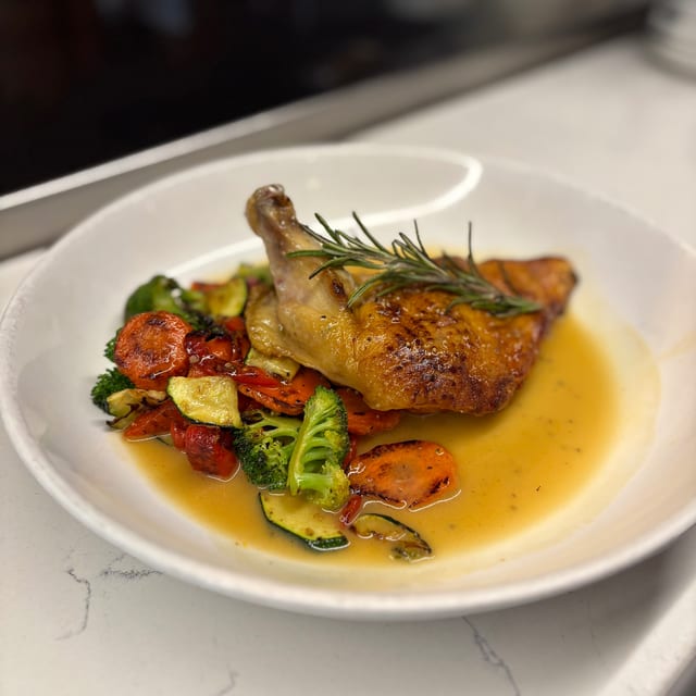 Oven Roasted Chicken.