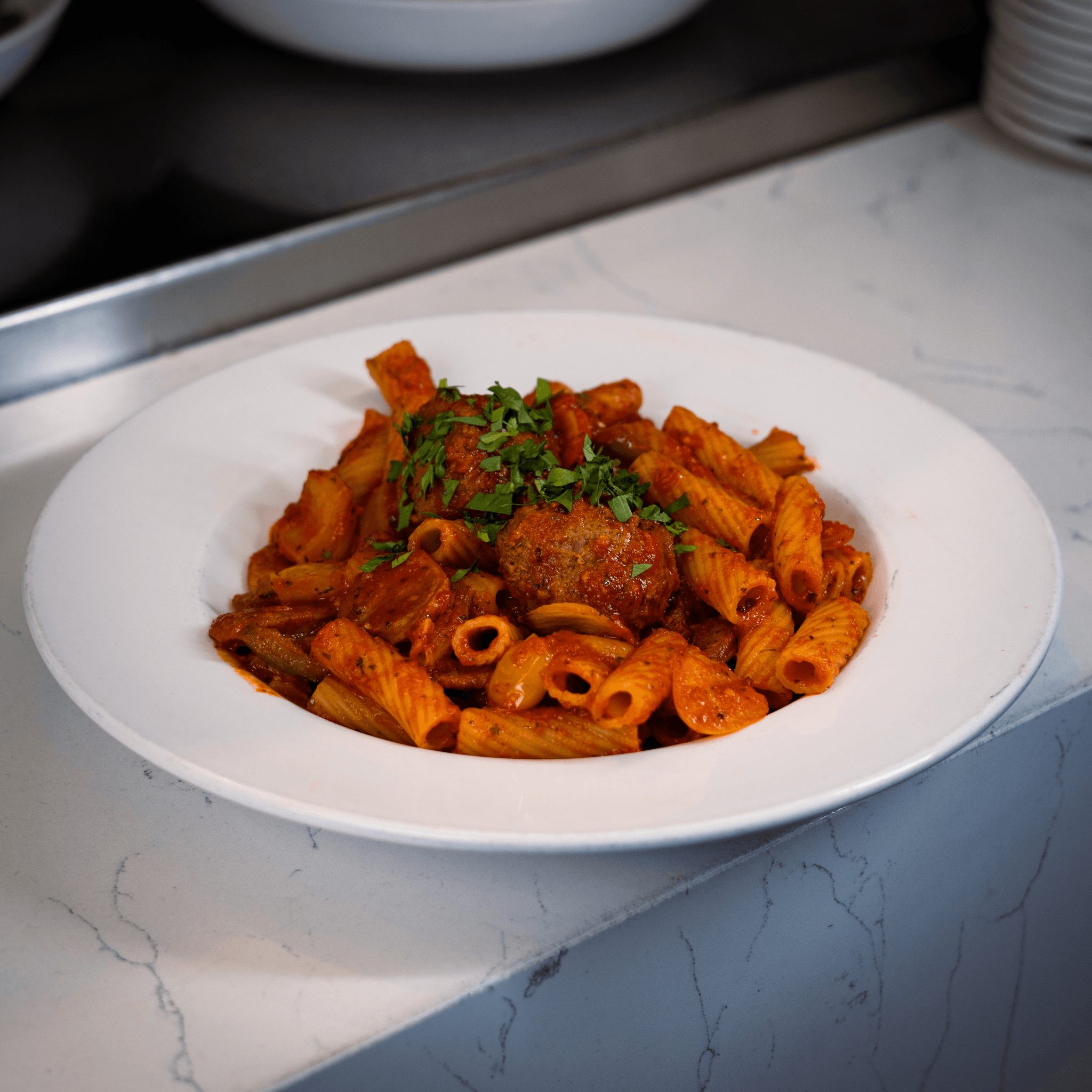 Rigatoni.