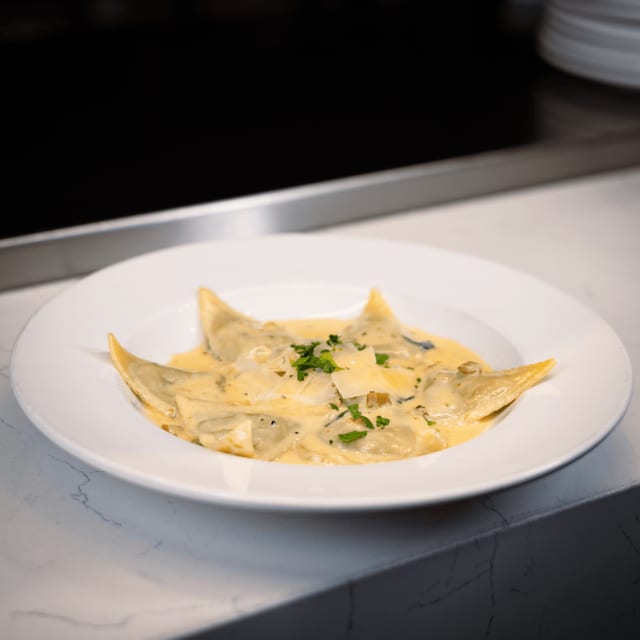 Wild Mushroom Ravioli.