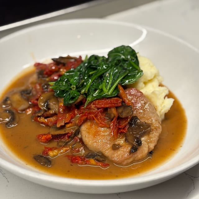 Veal Marsala.